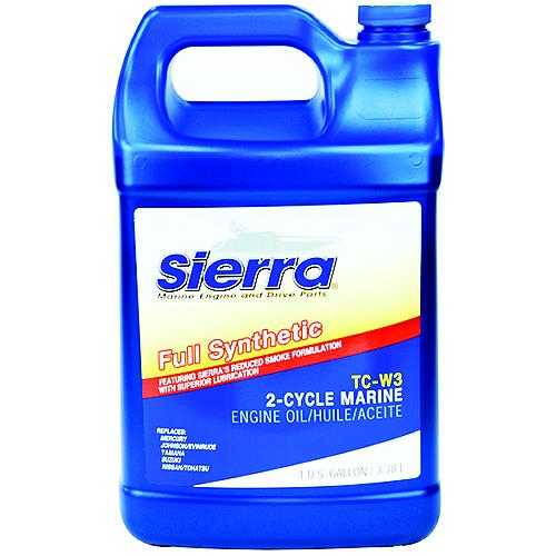 Sierra 95403 Fully Synthetic Tc-W3 2-Stroke Outboard Oil, Gal. - 18-9540-3 - 47-95403F1