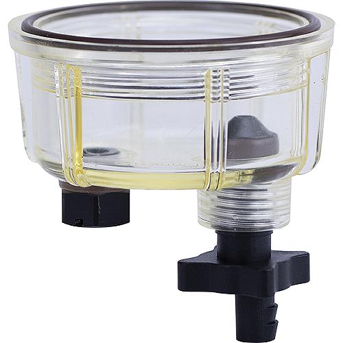 Sierra 7987 Replacement Bowl, Racor Style, Clear Bowl - 18-7987 - 47-7987F1