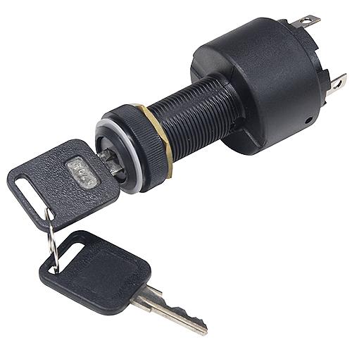 Seachoice 4 Position Starter Switch, Includes 2 Keys - 11801 - 50-11801F1
