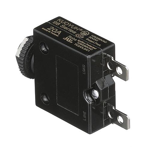Seachoice Circuit Breaker, Push To Reset, 20 Amp - 13151 - 50-13151F1