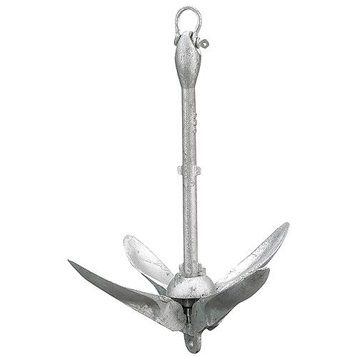 Seachoice 41030 Galvanized Folding Grapnel Anchor, 9 Lbs. - 41030 - 50-41030F1