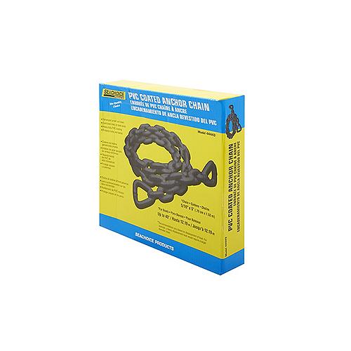Seachoice Black Pvc Coated Galvanized Anchor Lead Chain 5/16