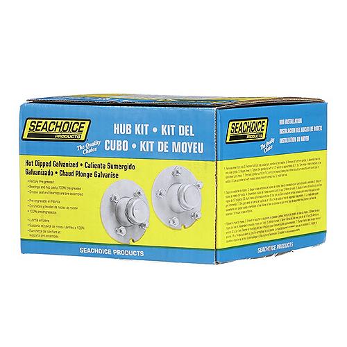 Seachoice 53021 Galvanized Trailer Wheel Hub - K08-523-S0 - 50-53021F1