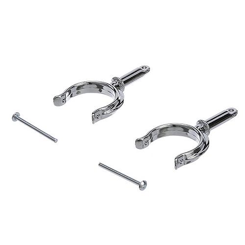 Seachoice 70501 Chrome Plated Zinc Rowlock Horns Only (Sold As Pair) - 50-70501 - 50-70501F1