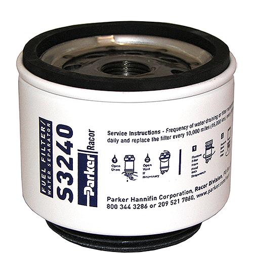 Racor Replacement Element For Gas Spin-On Fuel/Water Seperators - S3240Tul - 62-S3240Tulf1