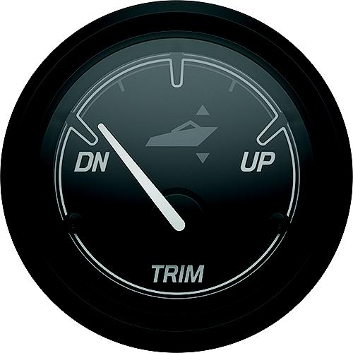 Quicksilver 8M6020102 Power Trim, Black/Matte Black - 8M6020102 - 710-79-8M6020102F1