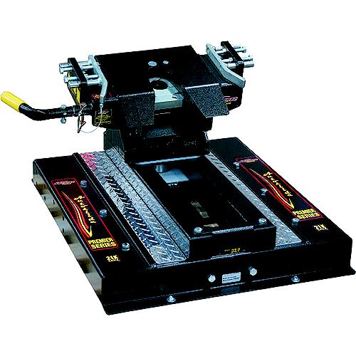 Demco 8550036 Hijacker Autoslide Series Fifth Wheel Hitch W/Rails, 21K - 8550036 - 798-8550036F1