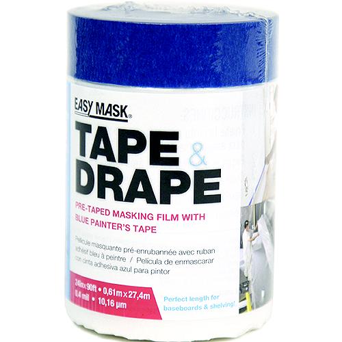 Tape & Drape W/Perfect Edge Tape, 4' X 72' 1.2M X 22M - 949560 - 892-949560F1