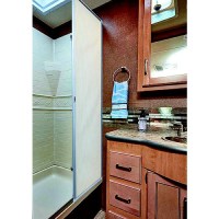 Ap Products 0153301 Slow-Roll Rv Shower Screen, 36