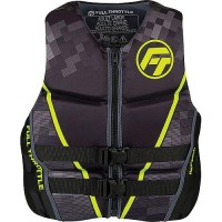 Full Throttle 14250040005022 Men'S Adult Rapid Dry Flex Back Life Jacket, Xl, Green - 14250040005022 - 116-14250040005022 Superseded By: 116-14250050005026F1