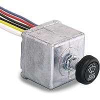 Cole Hersee 7560001 4-Position Dual Motor 3-Speed Wiper Switch - 75600-01-Bx - 12-7560001F1