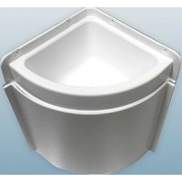 Specialy Recreation Lsc11W Lavatory Corner Sink, 11