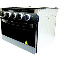 Lp Gas Range 3 Burn Blk 17 - 520Rv17Bb - 135-520Rv17Bbf1