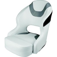 Wise Baja Series Bucket Seat, Brite White / Grey / Black - 3314-1782 - 144-33141782F1