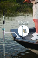 Panther King Pin Shallow Water Anchor System - 1 Piece Anchor Pole - Kpp801W - 781-Kpp801Wf1