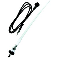 Boss Audio Mrant12W Am/Fm Rubber Antenna, White - Mrant12W - 153-Mrant12Wf1