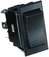 Switch-Rocker 20A 6-Term Black - S225 - 350-S225F1