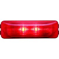 Fleet Count Led Thin Marker Light, Red - Mcl61Rbp - 158-Mcl61Rbpf1