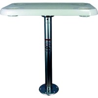 Dock Edge 1690207 Stowable Table Package, Rectangular Tabletop - 1690207 - 169-1690207F1