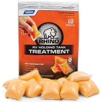 Camco Rhino™ Enzyme Rv Holding Tank Treatment, Drop Ins, 10/Pk - 41519 - 17-41519F1