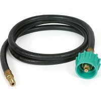 Camco Pigtail Propane Hose Connector With Male Inverted Flare - 59163 - 17-59163F1