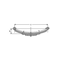 Slipper Springs - Open End - 264 - 174-264F1