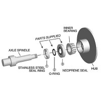 Bearing Buddy Trailer Brakes Spindo Seal | 2 Pack - 60001 - 176-60001F1