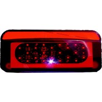 Creative Products Group Cmd00381M1 Led Command® Compact Surface Mount Tail Lights, Led Light, White Base Led:22, 8-5/8