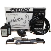 Hydraulic Steering System For Johnson/Evinrude, Yamaha & Suzuki W/20' Hoses Included. - Protech20H20 - 216-Protech20H20F1
