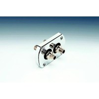 Uflex R9Ch Bulkhead Kit For Dual Hose, Chrome - R9Ch - 216-R9Chf1