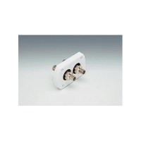 Uflex R9W Bulkhead Kit For Dual Hose, White - R9W - 216-Ultr9Wf1