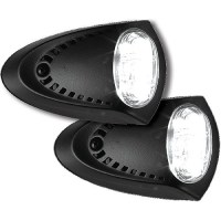 Attwood 6523Bk7 Black Led Docking Lights, 2.8