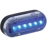Attwood 6528B7 Led Base Underwater Lights, Blue - 6528B-7 - 23-6528B7F1