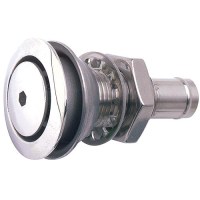 Attwood Fuel Tank Vent Flush Mount - Straight - 66031-3 - 23-660313F1