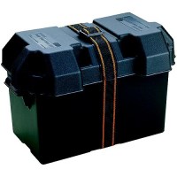 Attwood 90651 Standard Vented Battery Box For Group 24/24M, Black - 2616965 - 23-90651F1