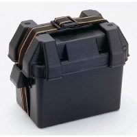 Attwood 90821 Standard Battery Box, Black, Vented - Fits Group 16 - 2623174 - 23-90821F1