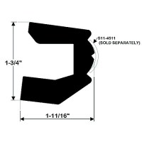 Taco V219647Wha20D Rigid Rub Rail - V21-9647Wha20D - 236-V219647Wha20Df1