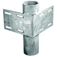 Tie Down Engineering Dock Hardware - Inside Corner Pipe Holder, Commercial Grade - 26404 - 241-26404F1