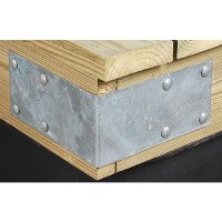 Tie Down Engineering Dock Hardware - Outside Corner End - 26428 - 241-26428F1