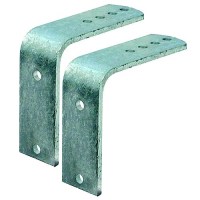 Tie Down Engineering 86262 Galvanized Fender Brackets, 2/Pk - 86262 - 241-86262F1