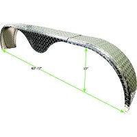 Tie Down Engineering 86269 Aluminum Adjustable Teardrop Fender - 86269 - 241-86269F1