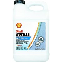 Shell 550045127 Rotella® T4 Triple-Protection® Heavy-Duty Diesel Motor Oil, 15W-40, 2.5 Gal. - 550045127 - 258-550045127F1