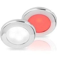 Hella 015247021 Euroled 75 Led Downlight, Red/White, 12V - 15247021 - 265-015247021F1