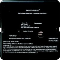 Safe T Alert 45 Series - Dual Carbon Monoxide / Propane Alarm, Black - 45-742-Bl - 270-45742Blf1