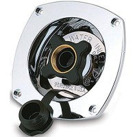 Shurflo 18302914 Wall Mount Water Pressure Regulator 65 Psi - Chrome - 183-029-14 - 275-18302914F1