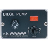 Rule 3-Way Bilge Panel Lighted Switch - 41 - 29-41F1