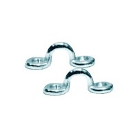 Taylor Chromed Zamak Eye Straps 1-1/2