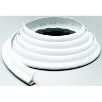 Taylor White Twin-Flap Vinyl Deck Channel 1/4