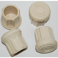Taylor Rubber Chair Tips - White (4 Per Pack) - 96026 - 32-96026F1