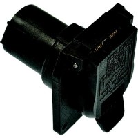 Pollak 7Wb-110V 7-Way Blade Ford/Gm Vehicle End Rv Type Socket - 7Wb-110V - 329-7Wb110Vf1